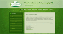 Desktop Screenshot of acutaboveboonenc.com