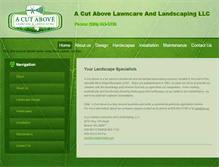 Tablet Screenshot of acutaboveboonenc.com
